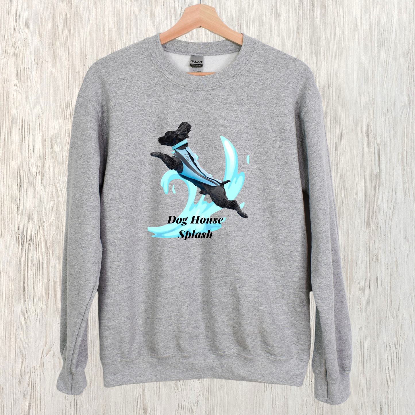 Dog House Splash Crewneck Sweatshirt