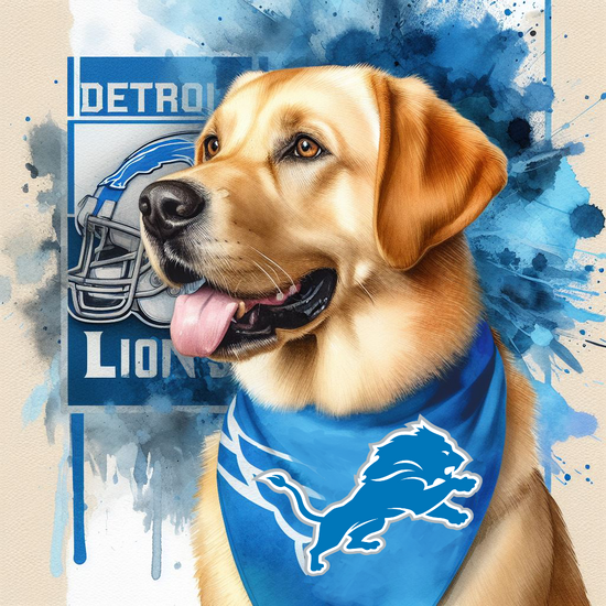 Detroit Lions Pick Your Breed Tote