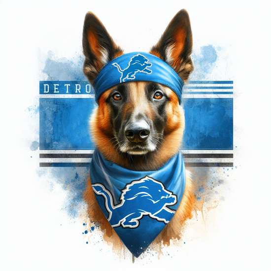 Detroit Lions Pick Your Breed Tote
