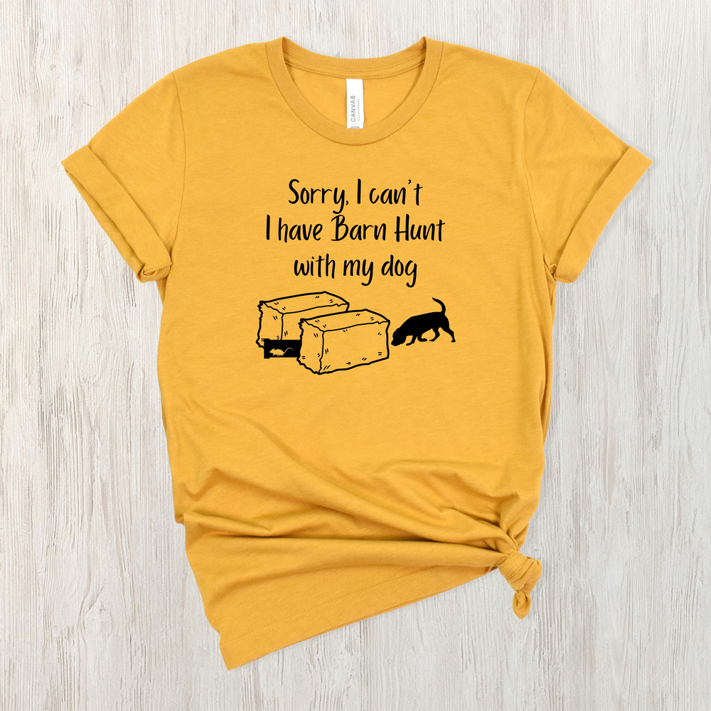 
                      
                        I have Barn Hunt Unisex Tee
                      
                    