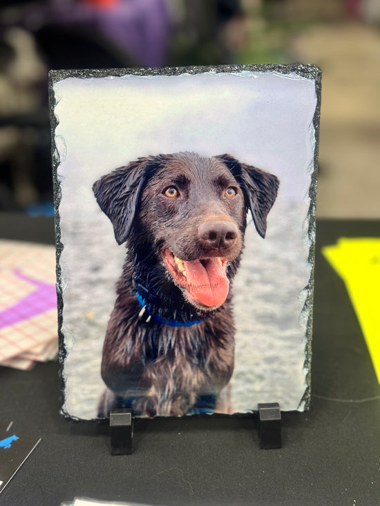 Color Print of Your Picture on Slate