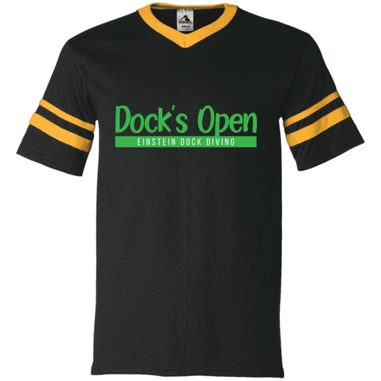 Docks Open 360 V-Neck Sleeve Stripe Jersey