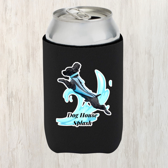 Dog House Splash Can Holder Coozie