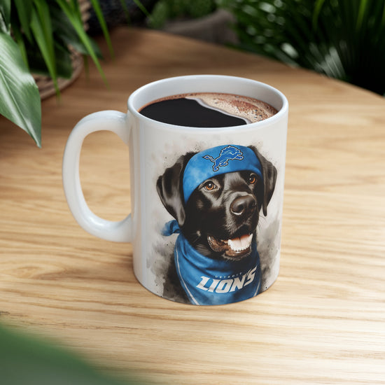 Detroit Lions Pick Your Breed Mug