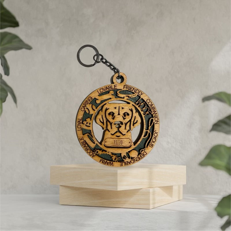 Laser Engraved Breed Display Tag