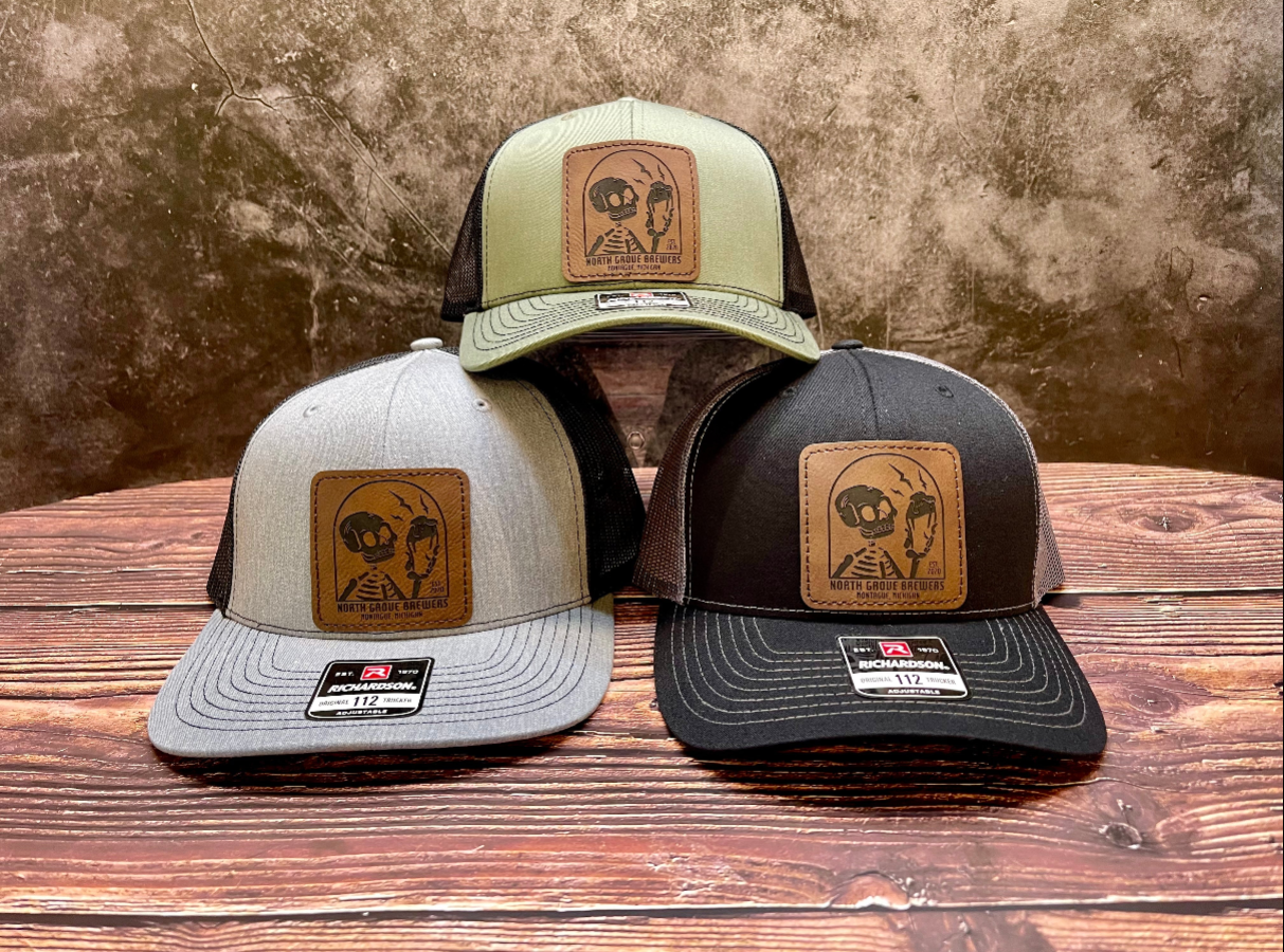 Leather Patch Trucker Snapback