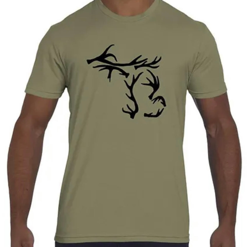 Michigan Antler Tee