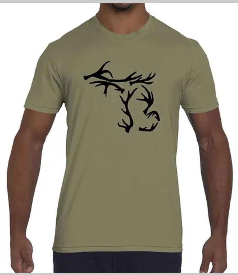 Michigan Antler Tee