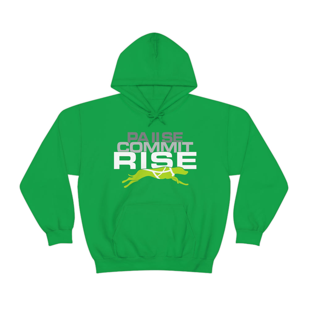 
                      
                        Pause Commit Rise Official Advanced Performance Canine Unisex Heavy Blend™ Hooded Sweatshirt
                      
                    