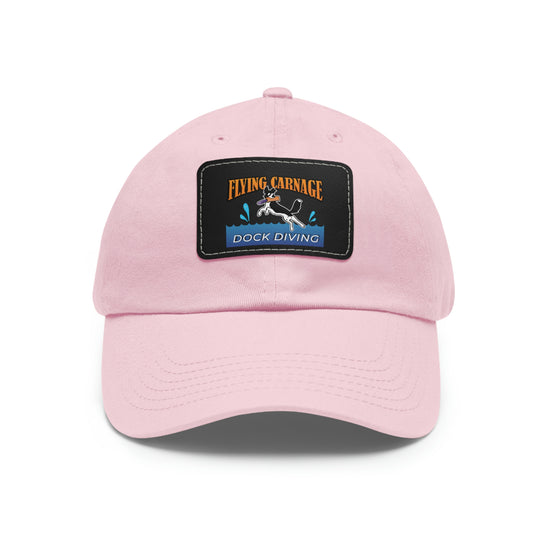 Multi Color Leather Patch Hat