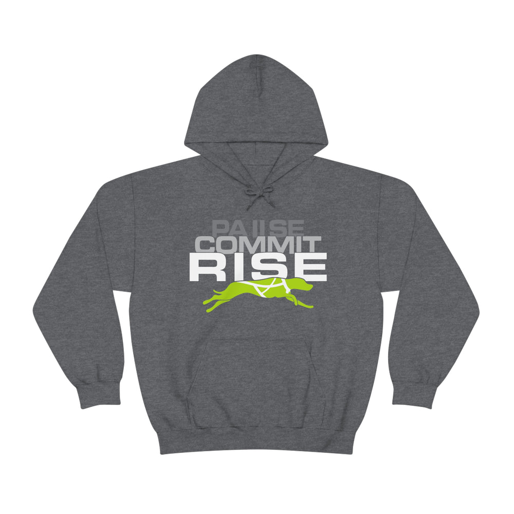 
                      
                        Pause Commit Rise Official Advanced Performance Canine Unisex Heavy Blend™ Hooded Sweatshirt
                      
                    