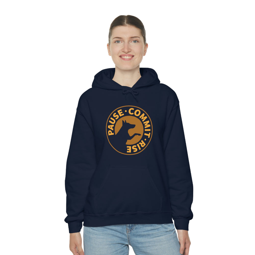 
                      
                        Pause Commit Rise Official Advanced Performance Unisex Heavy Blend™ Hooded Sweatshirt
                      
                    