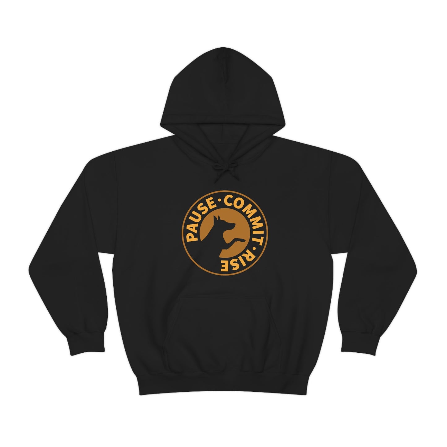 Pause Commit Rise Official Advanced Performance Unisex Heavy Blend™ Hooded Sweatshirt