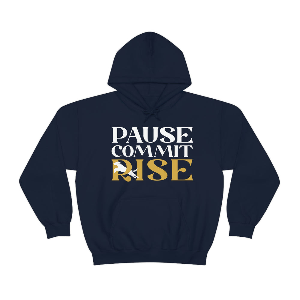 
                      
                        Pause Commit Rise Official Advanced Performance Canine Unisex Heavy Blend™ Hooded Sweatshirt
                      
                    