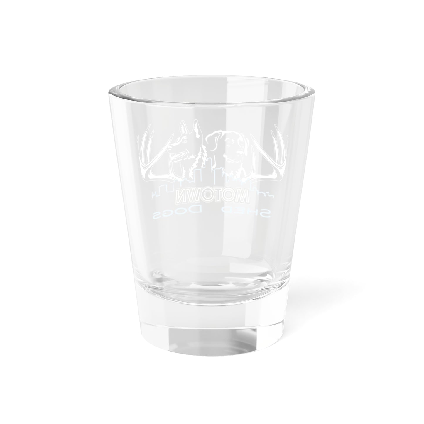 Motown Shed Dogs Shot Glass, 1.5oz