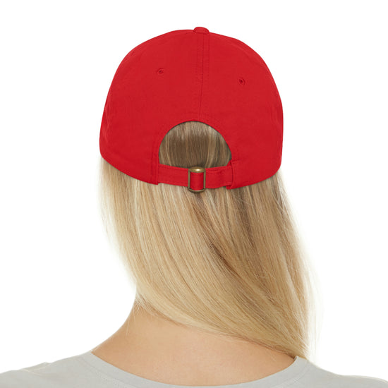 Multi Color Hat with Leather Patch (Rectangle)