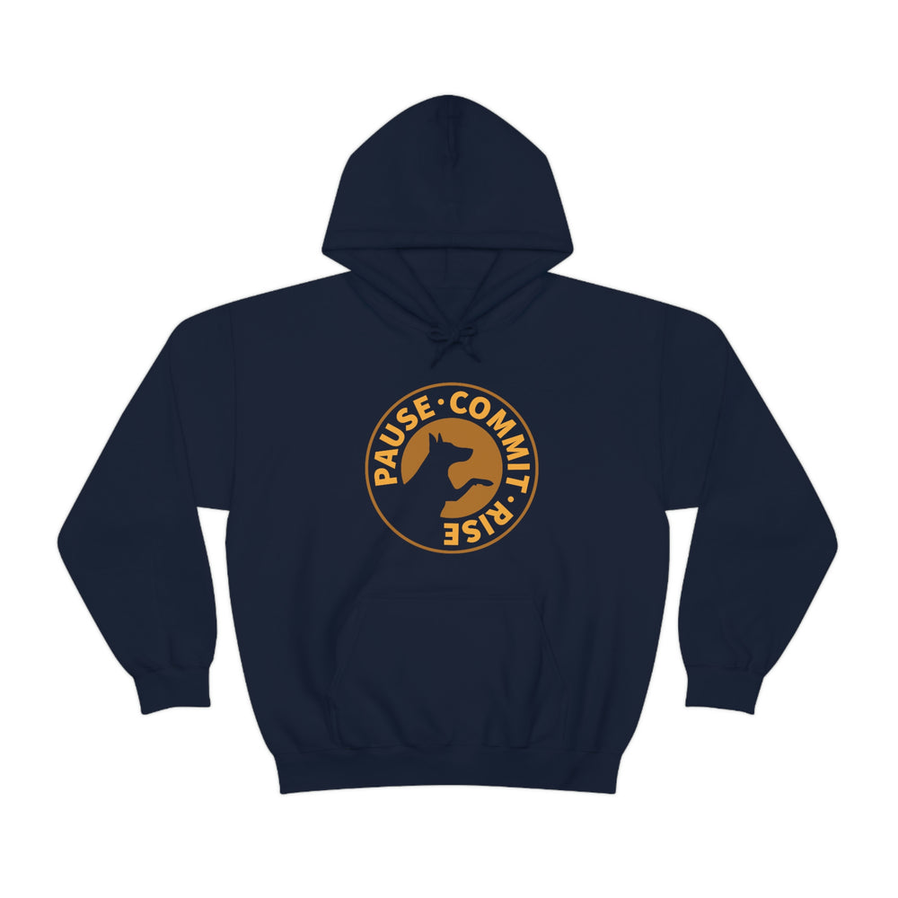 
                      
                        Pause Commit Rise Official Advanced Performance Unisex Heavy Blend™ Hooded Sweatshirt
                      
                    