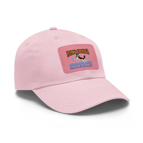 Multi Color Leather Patch Hat