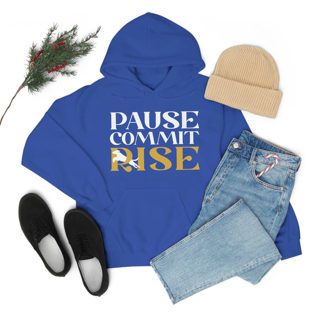 
                      
                        Pause Commit Rise Official Advanced Performance Canine Unisex Heavy Blend™ Hooded Sweatshirt
                      
                    