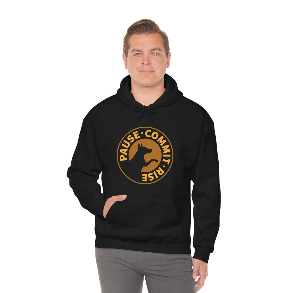 
                      
                        Pause Commit Rise Official Advanced Performance Unisex Heavy Blend™ Hooded Sweatshirt
                      
                    
