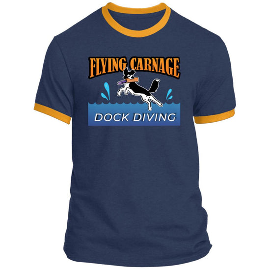 Flying Carnage Ringer T-Shirt