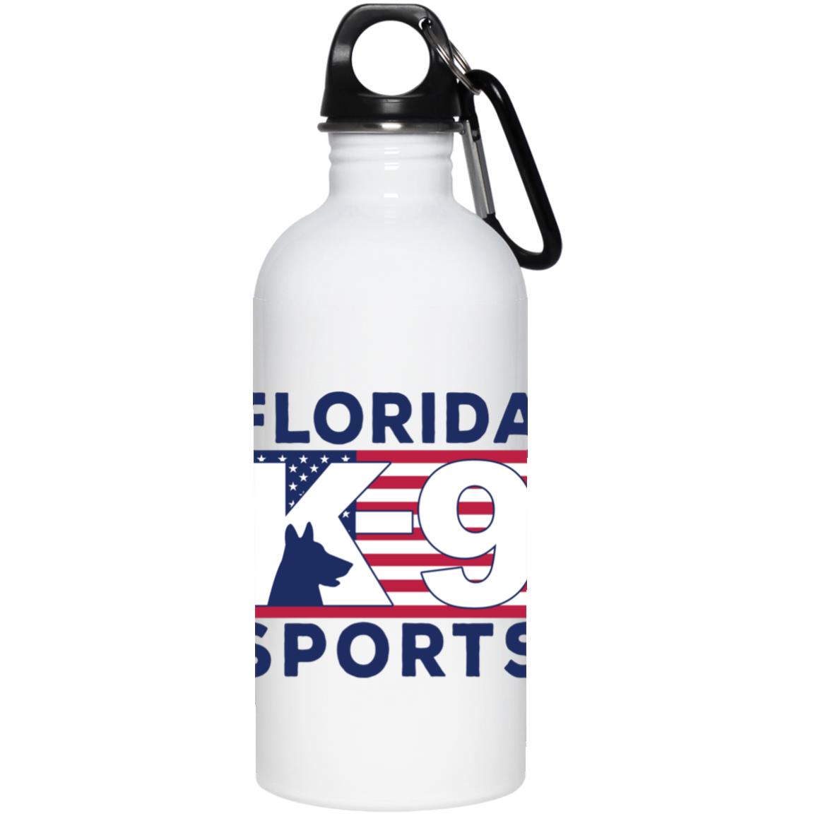 Florida K9 Sports 20 oz. Stainless Steel Water Bottle