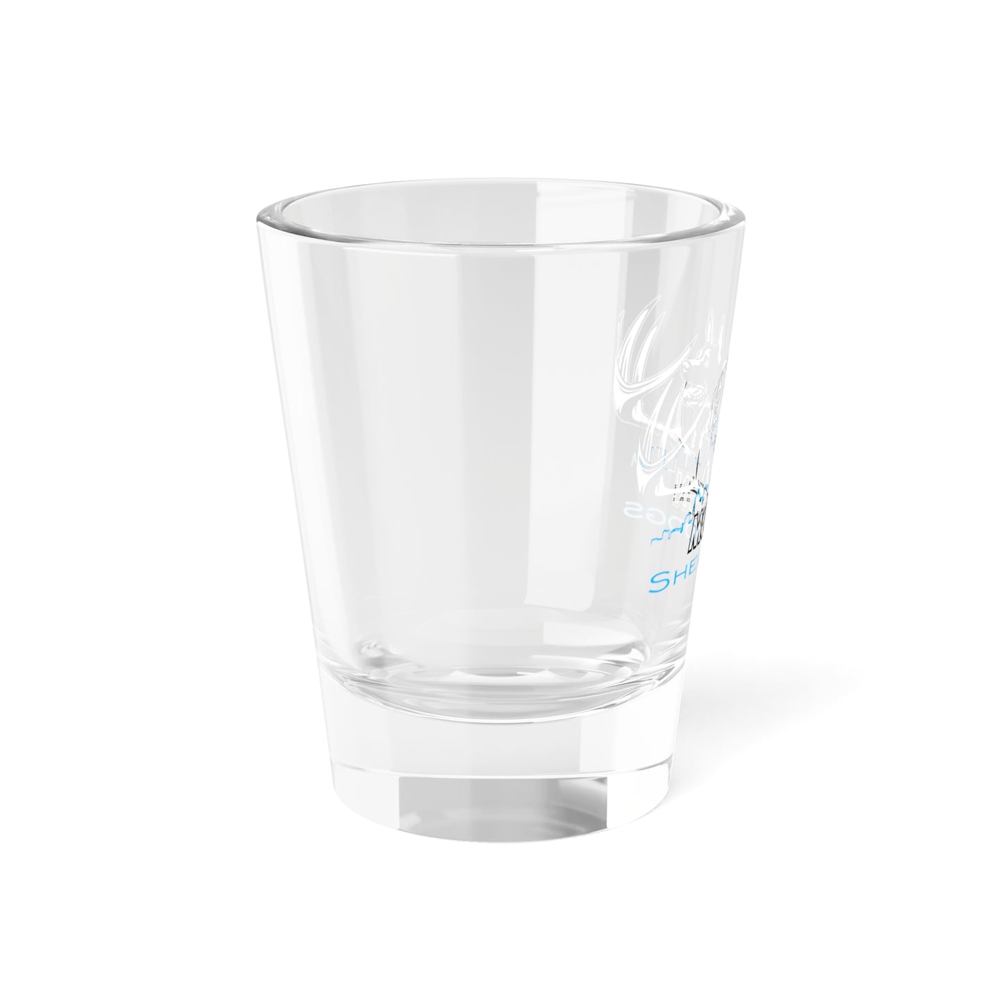 Motown Shed Dogs Shot Glass, 1.5oz