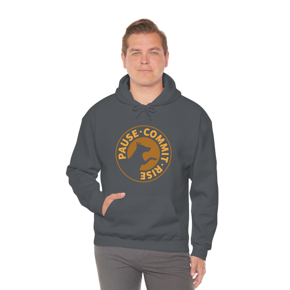 
                      
                        Pause Commit Rise Official Advanced Performance Unisex Heavy Blend™ Hooded Sweatshirt
                      
                    