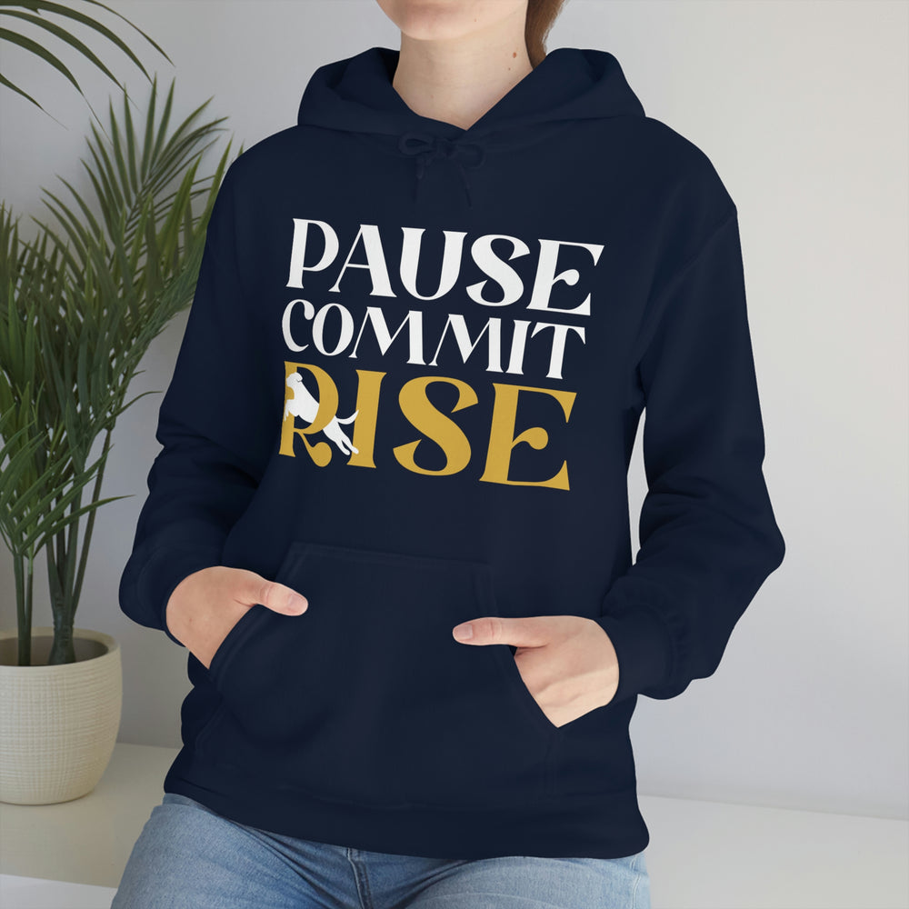
                      
                        Pause Commit Rise Official Advanced Performance Canine Unisex Heavy Blend™ Hooded Sweatshirt
                      
                    