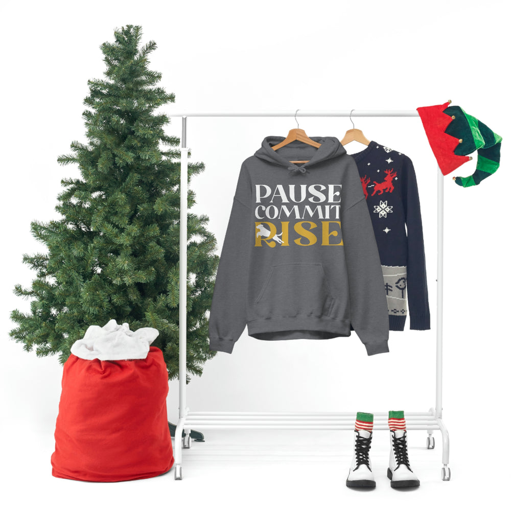
                      
                        Pause Commit Rise Official Advanced Performance Canine Unisex Heavy Blend™ Hooded Sweatshirt
                      
                    