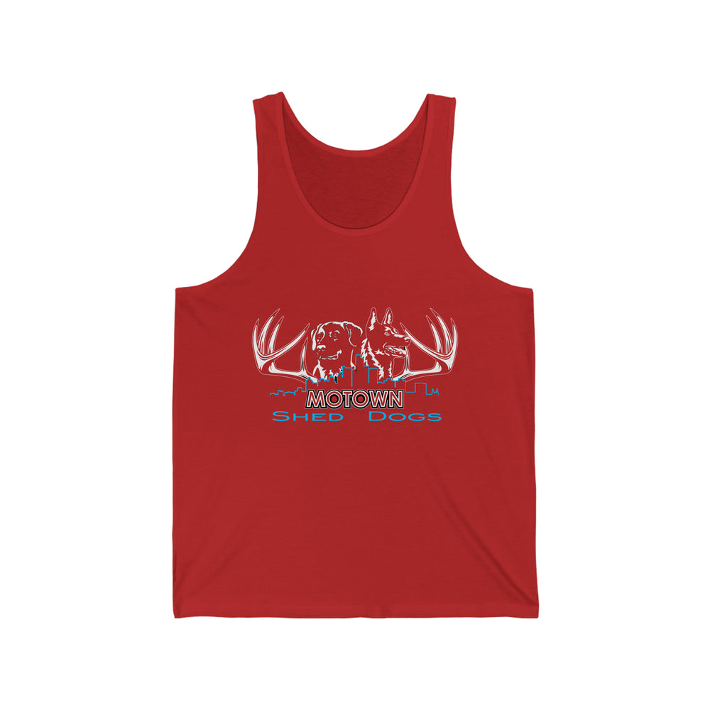 
                      
                        Motown Shed Dogs Unisex Jersey Tank
                      
                    