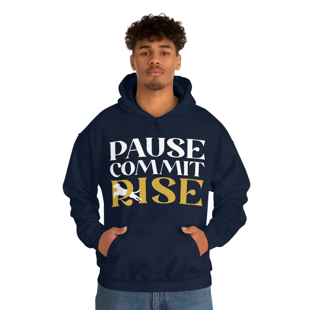 
                      
                        Pause Commit Rise Official Advanced Performance Canine Unisex Heavy Blend™ Hooded Sweatshirt
                      
                    