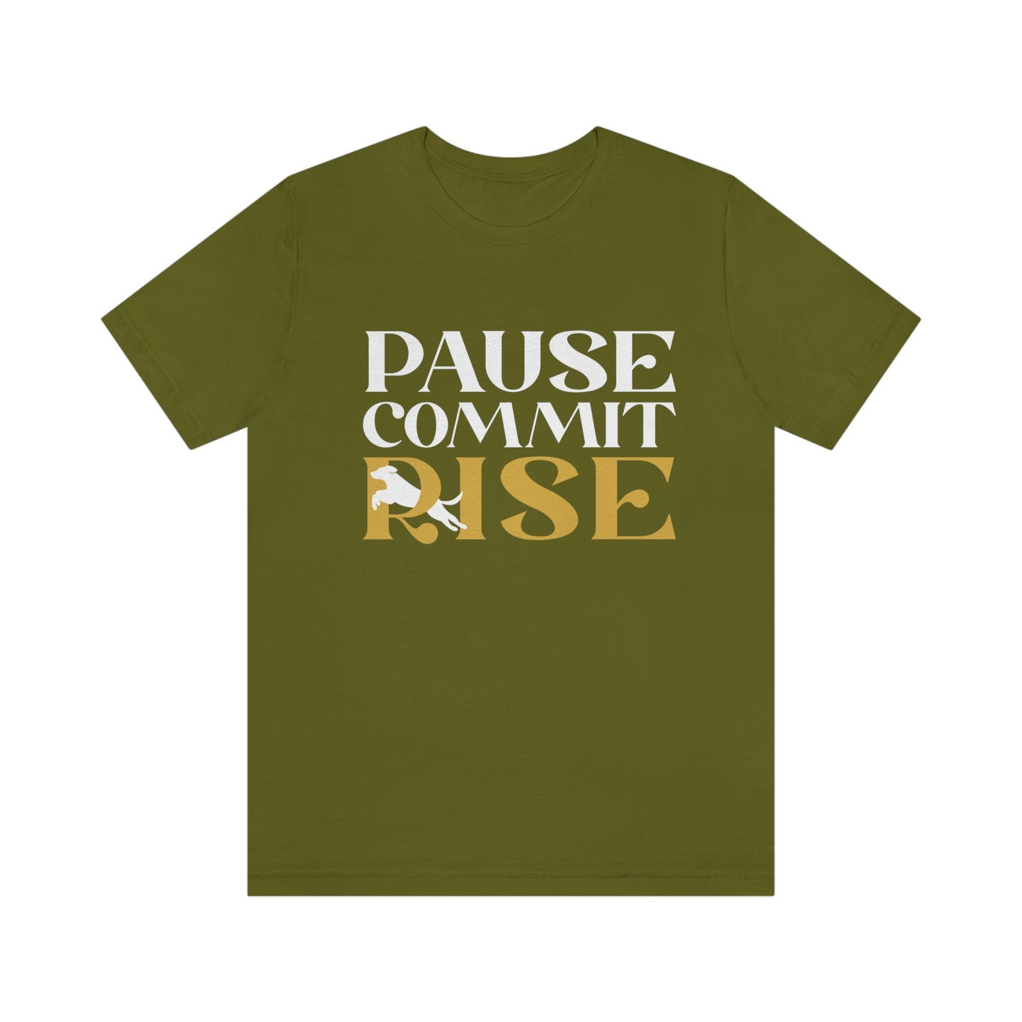 Pause Commit Rise Tee