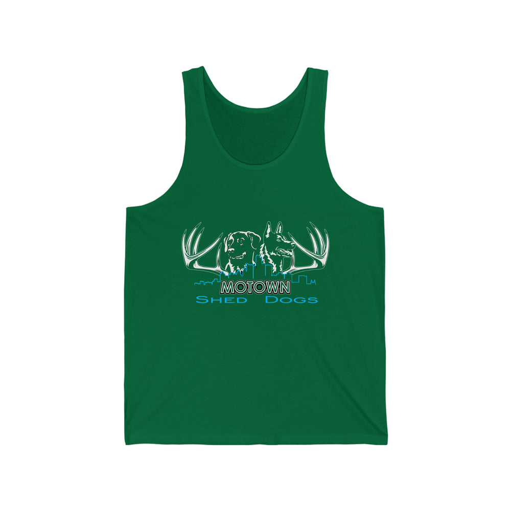 
                      
                        Motown Shed Dogs Unisex Jersey Tank
                      
                    