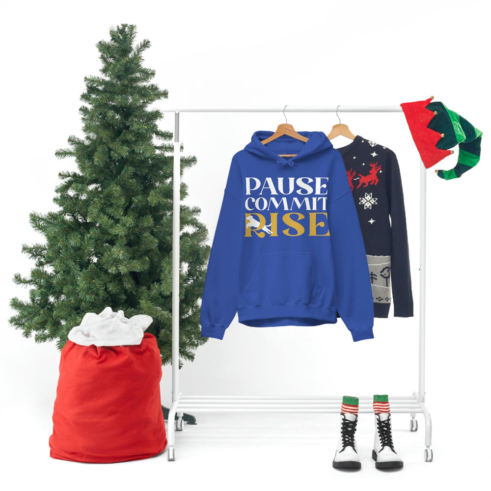 
                      
                        Pause Commit Rise Official Advanced Performance Canine Unisex Heavy Blend™ Hooded Sweatshirt
                      
                    