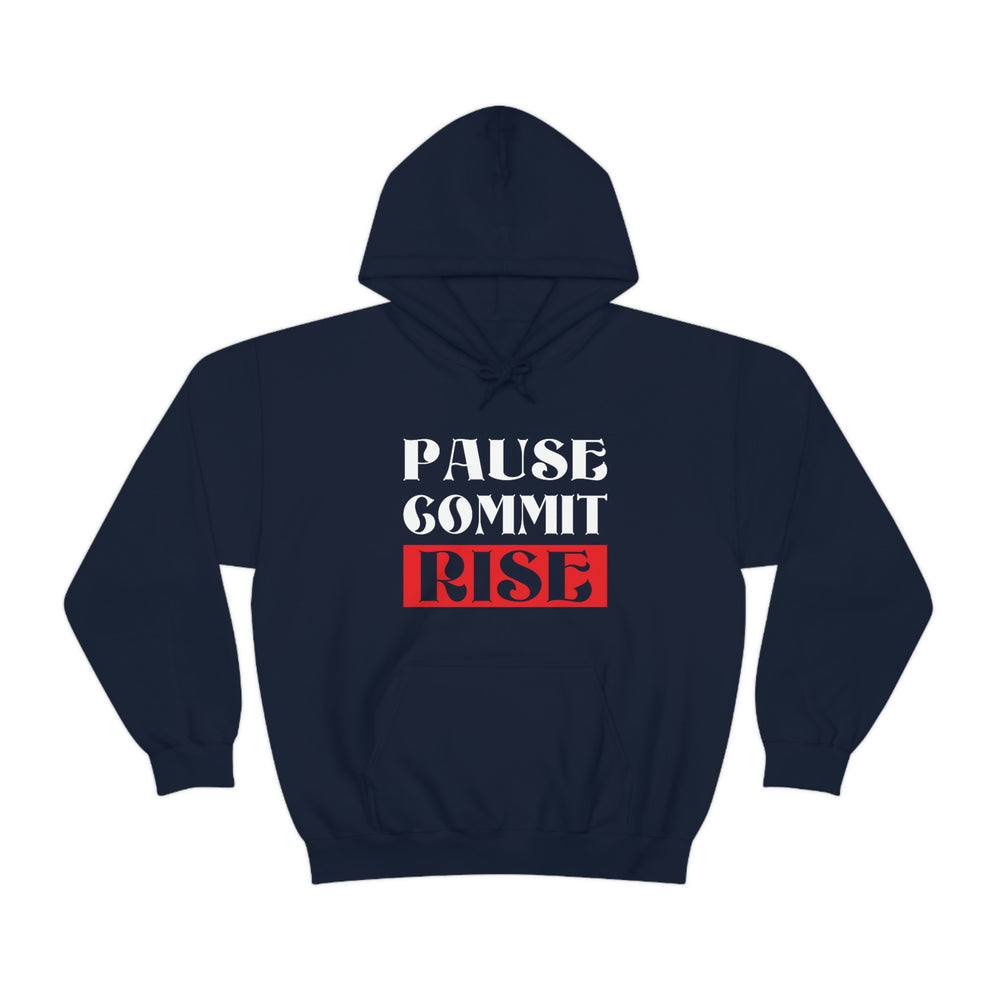 
                      
                        Pause Commit Rise Official Advanced Performance Unisex Heavy Blend™ Hooded Sweatshirt
                      
                    